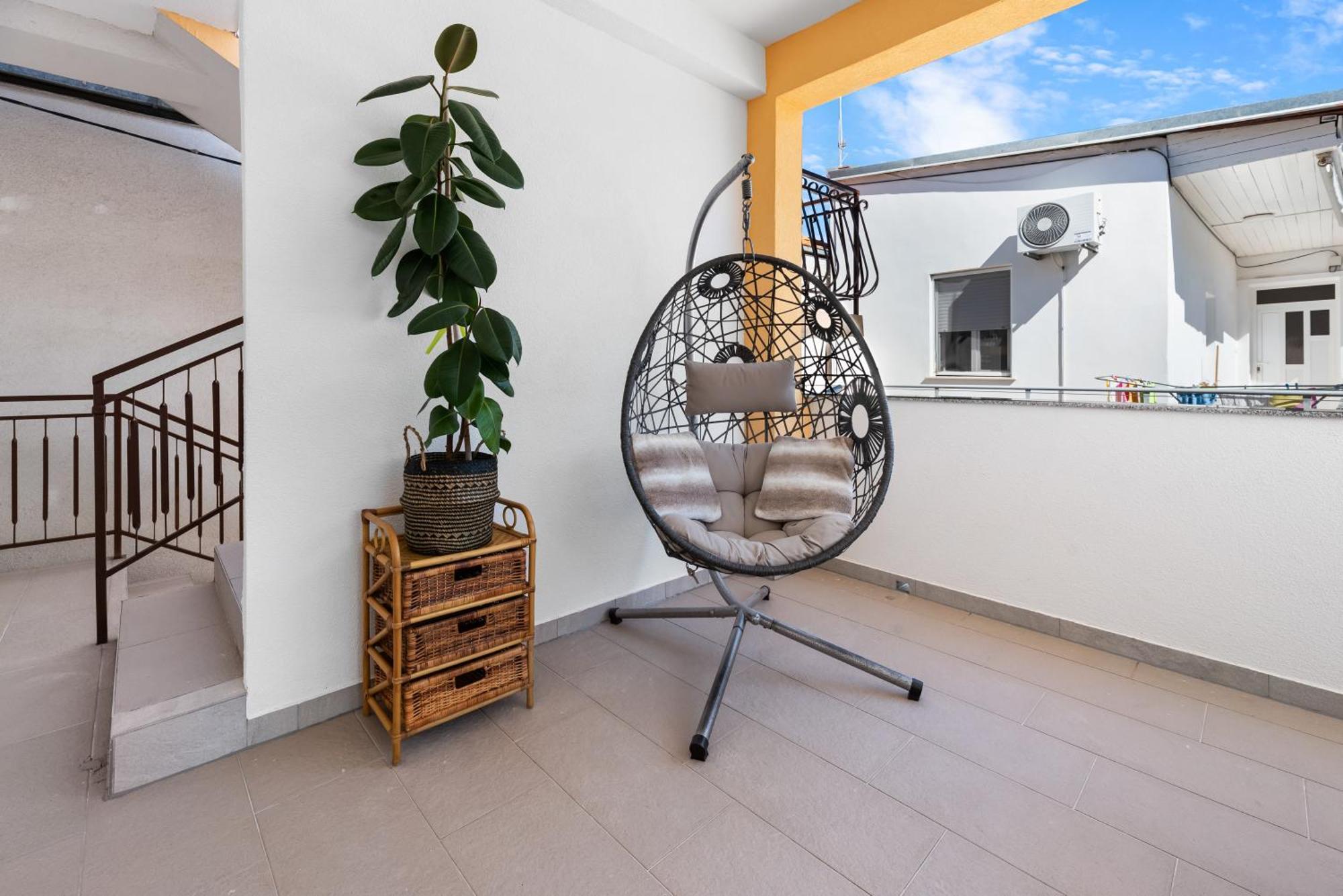 Apartman Zara Biograd Na Moru Eksteriør bilde