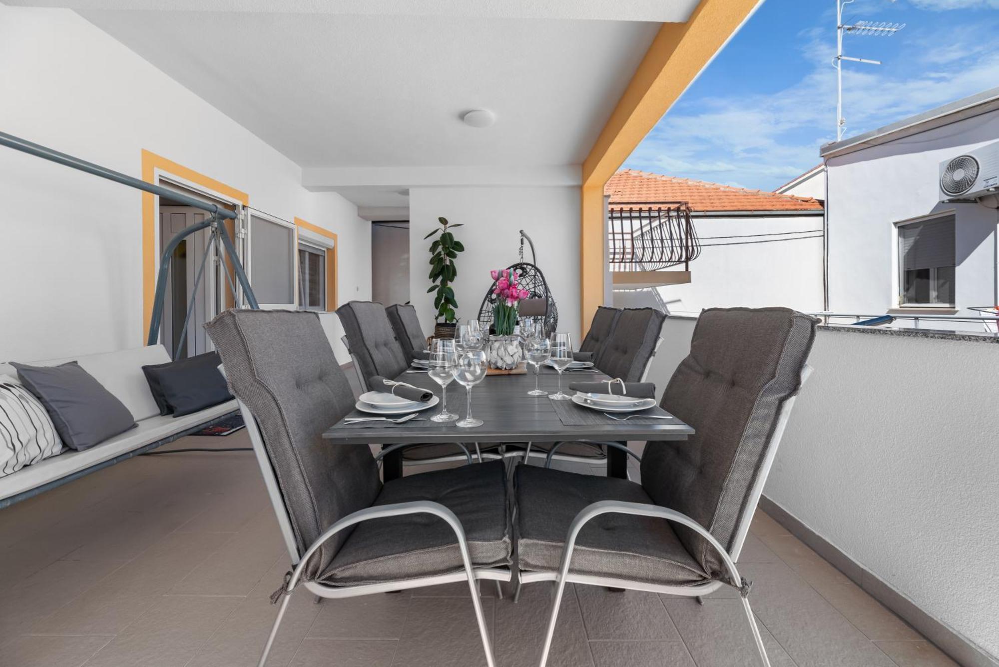 Apartman Zara Biograd Na Moru Eksteriør bilde