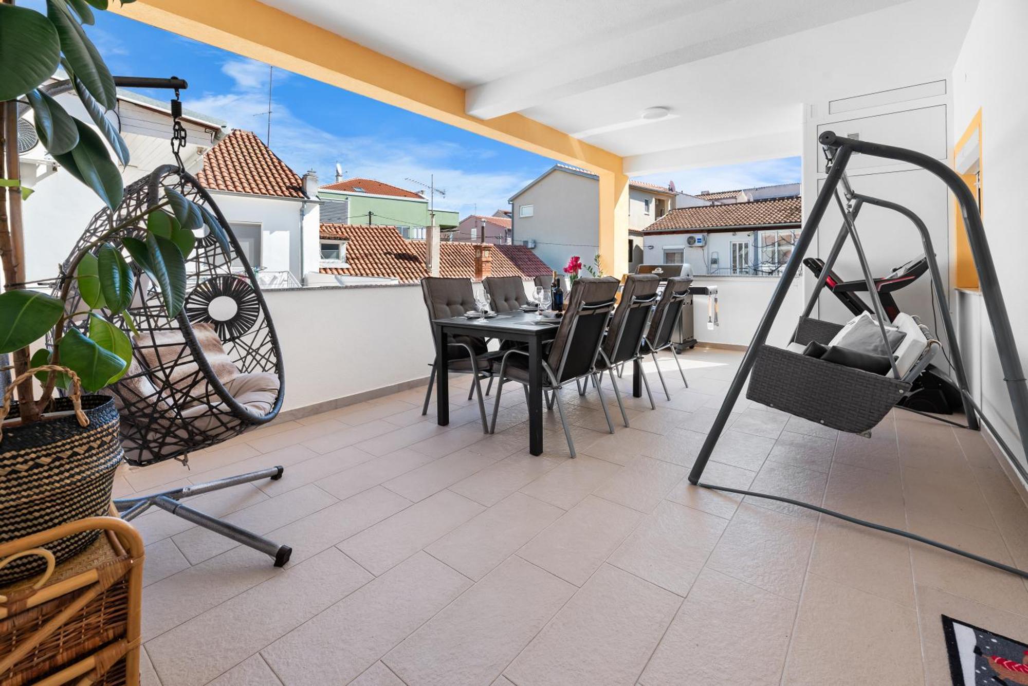 Apartman Zara Biograd Na Moru Eksteriør bilde